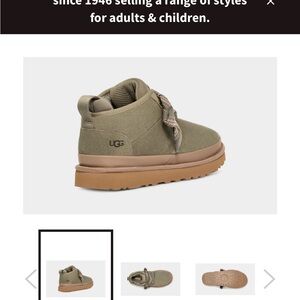 UGG Neumel FT boots like new men’s size 9 moss green